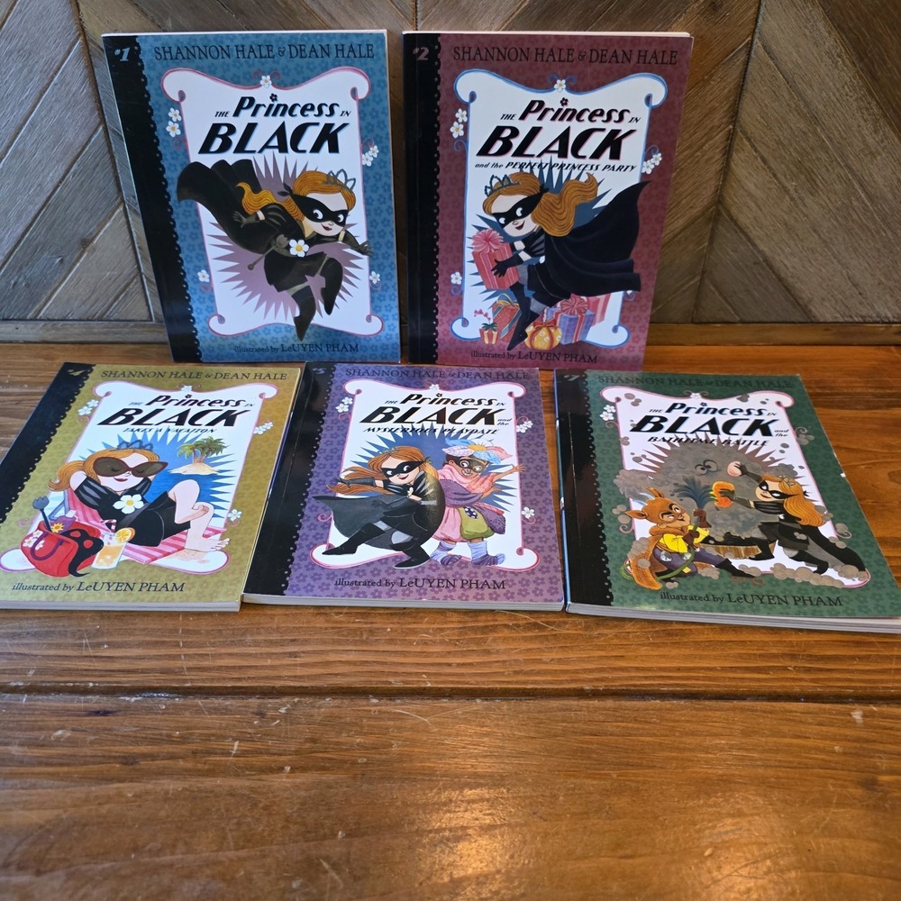 The Princess in Black Series Books 1, 2, 4, 5, 7 Shannon & Dean Hale Chapter